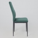 Стул OREO, темно-зеленый велюр HLR-57/черный